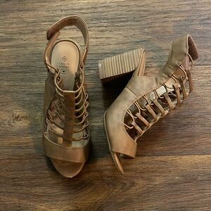 Call It Spring women’s size 7 . Heels sandals